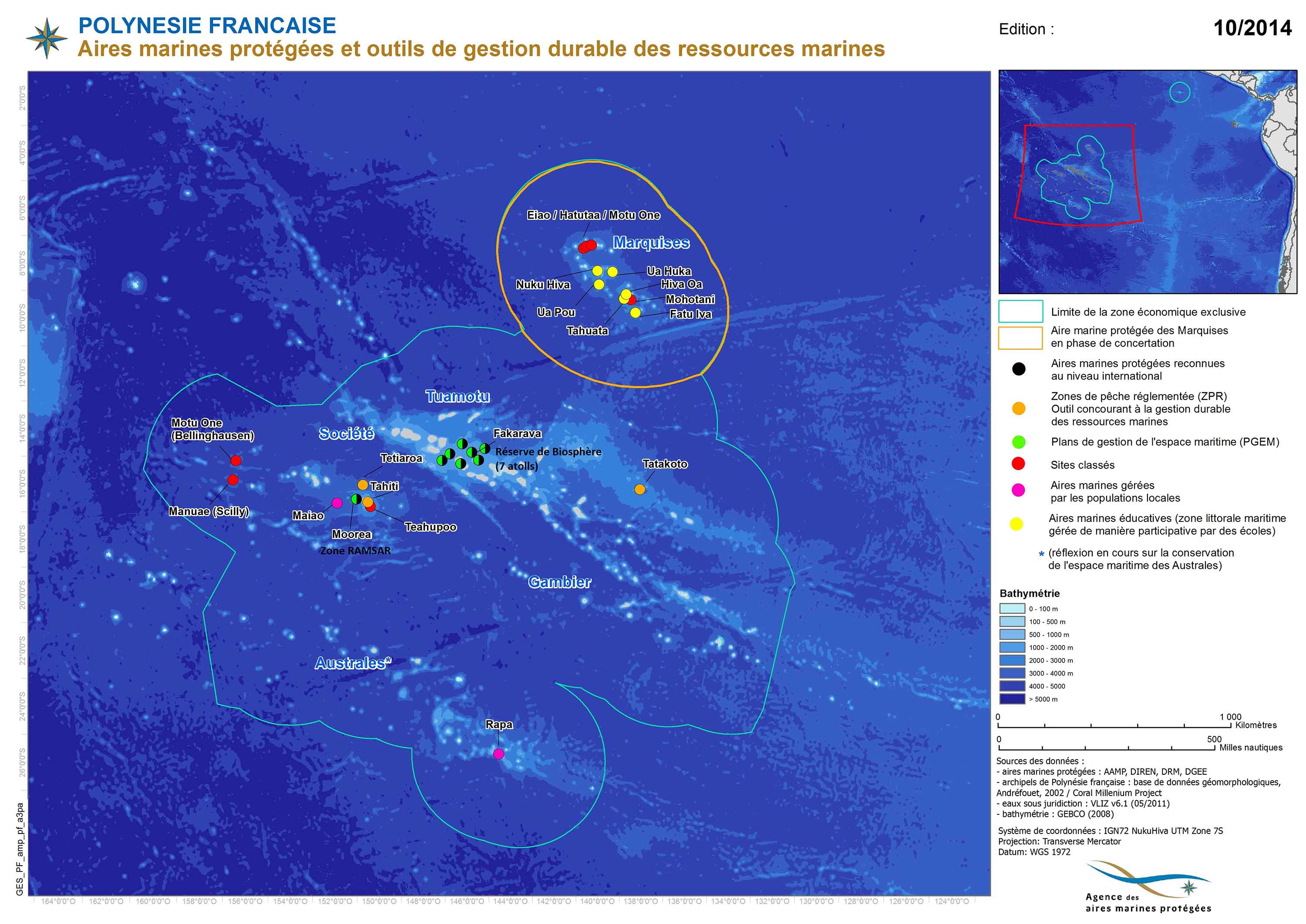 Aire marine protégée aux Marquises : lancement de la phase de concertation