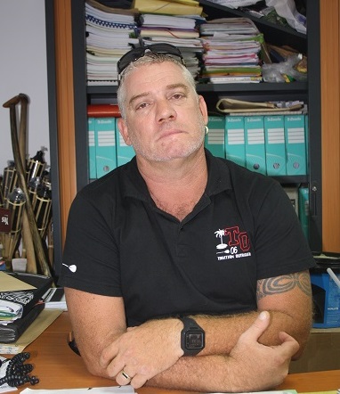 Teiva Chavez, secrétaire général du Sapot