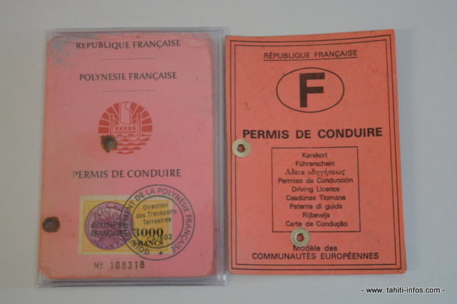 Les permis de conduire français et polynésiens ont la même valeur
