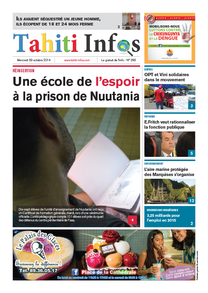 Cliquez sur l'image pour lire le journal