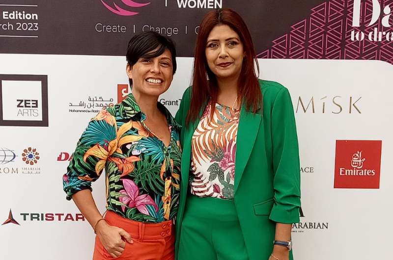 Taina Calissi en ambassadrice artistique à Dubaï