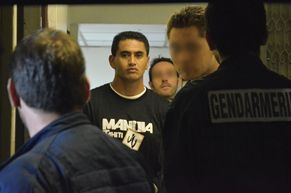 Ariihano Haiti, le soir du 16 mai 2014 à l'issue de son procès aux assises pour le meurtre de Stefan Ramin