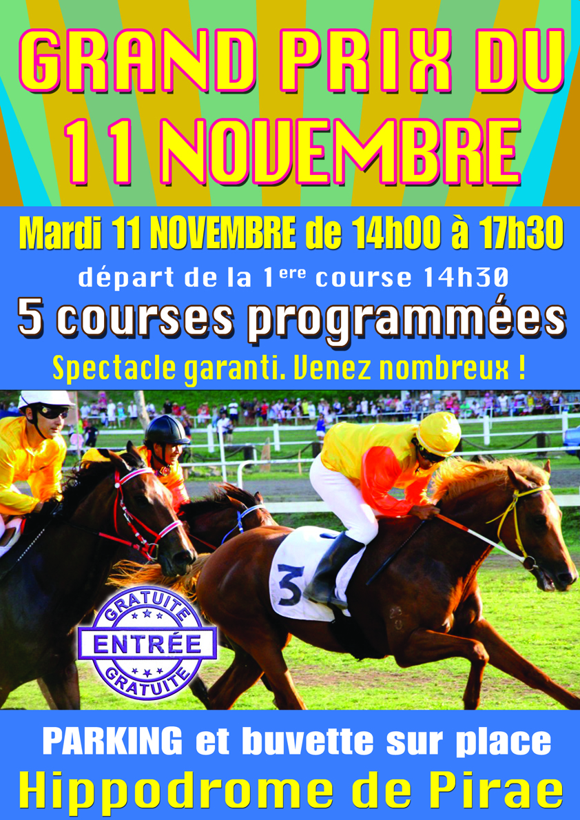 Hippisme: Dernière course de la saison mardi 11 novembre