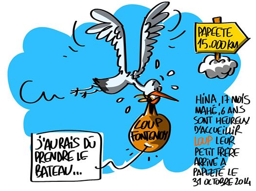 Maud Fontenoy a accouché d'un petit Loup