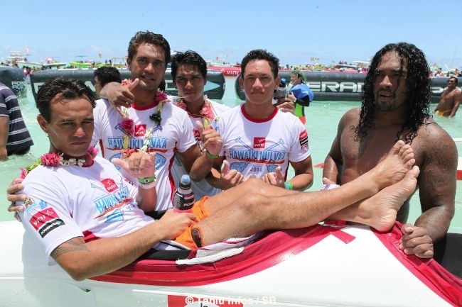 Malgré une certaine déception, les grand champions de Shell se sont montrés disponibles pour une photo