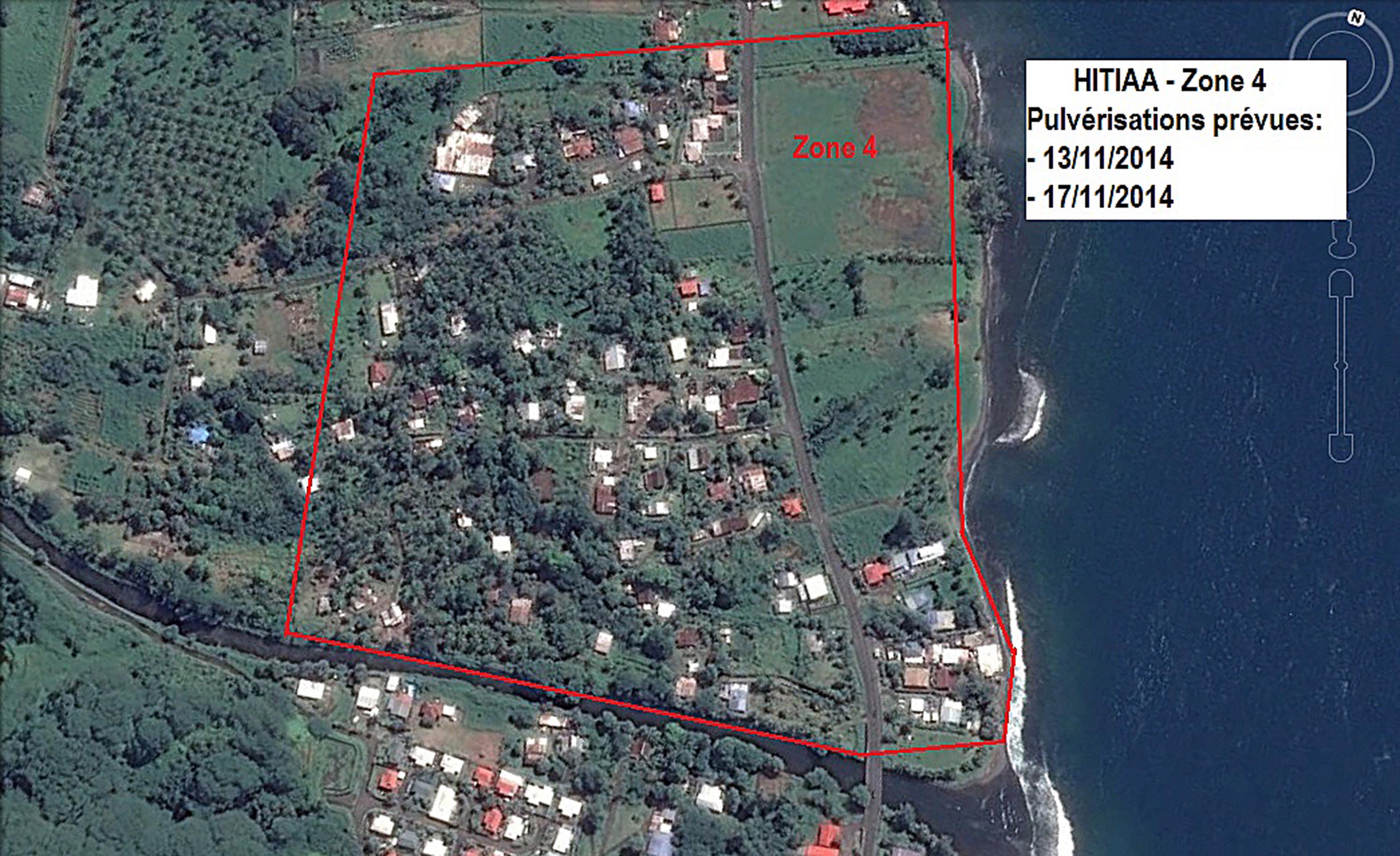 Lutte antivectorielle : planning des pulvérisations du 13 au 20 novembre