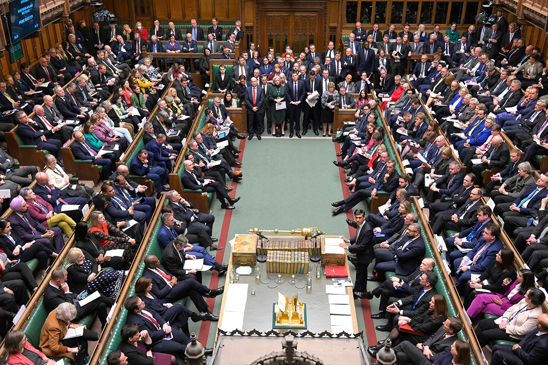 Crédit JESSICA TAYLOR / UK PARLIAMENT / AFP