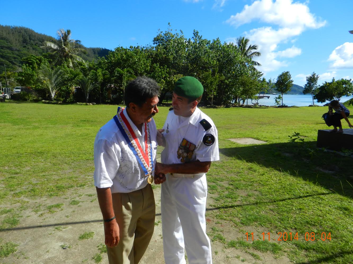 La cérémonie du 11 novembre célébrée à Rikitea