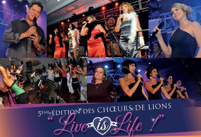 Des chœurs pour une bonne cause, avec le Lion's
