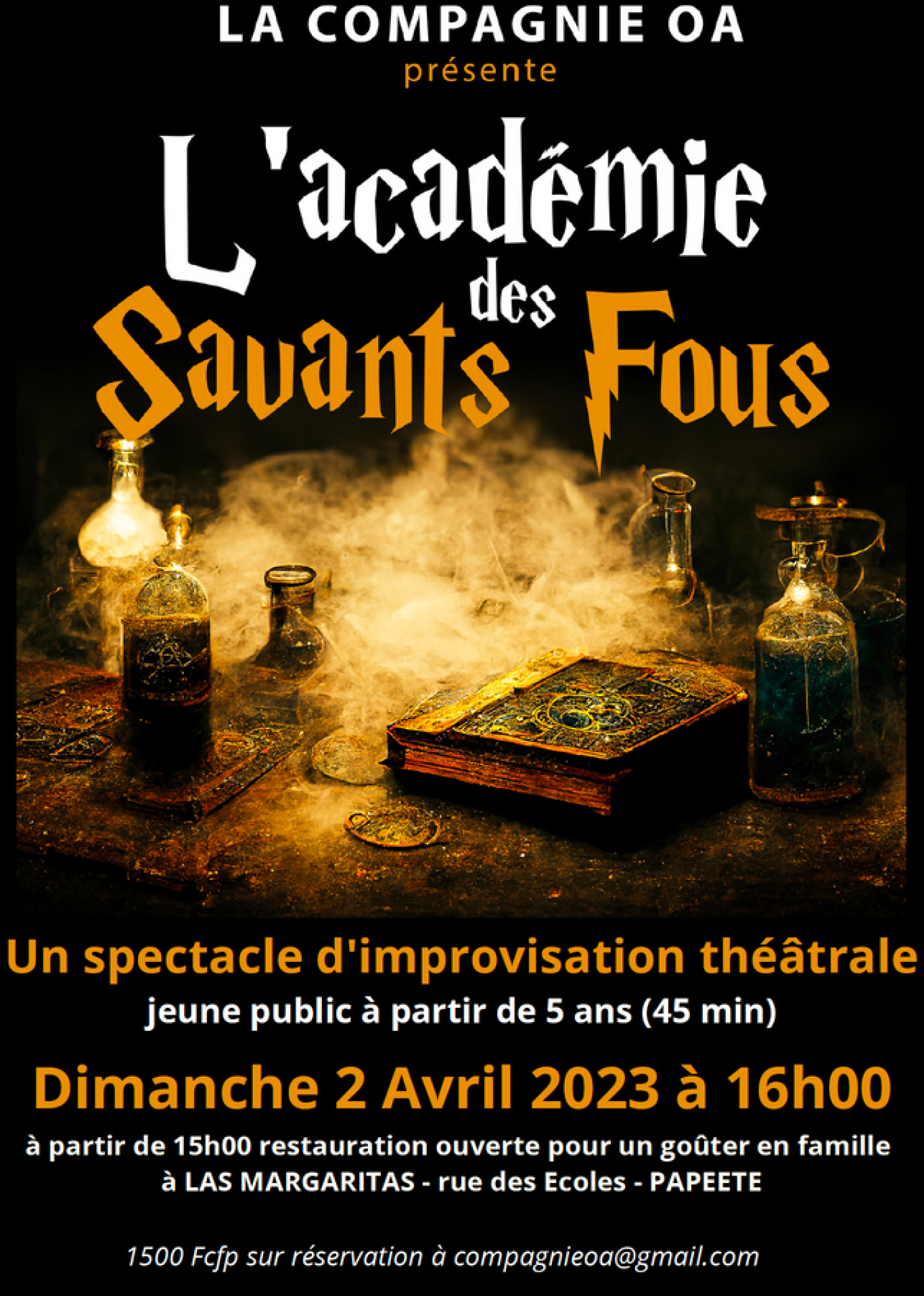 De l’impro pour les enfants avec la compagnie Oa