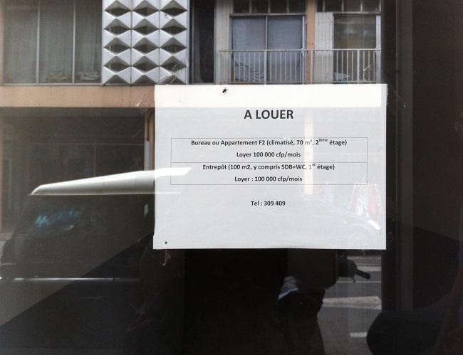 Les locaux du 11 rue Gauguin sont actuellement proposés à la location. Le Centre islamique de Tahiti ne loue plus de local à bail commercial.