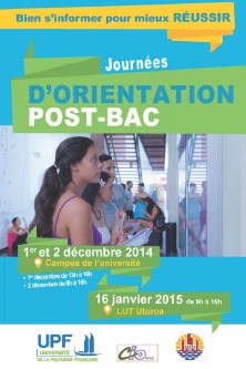 Journées d'orientation Post-Bac