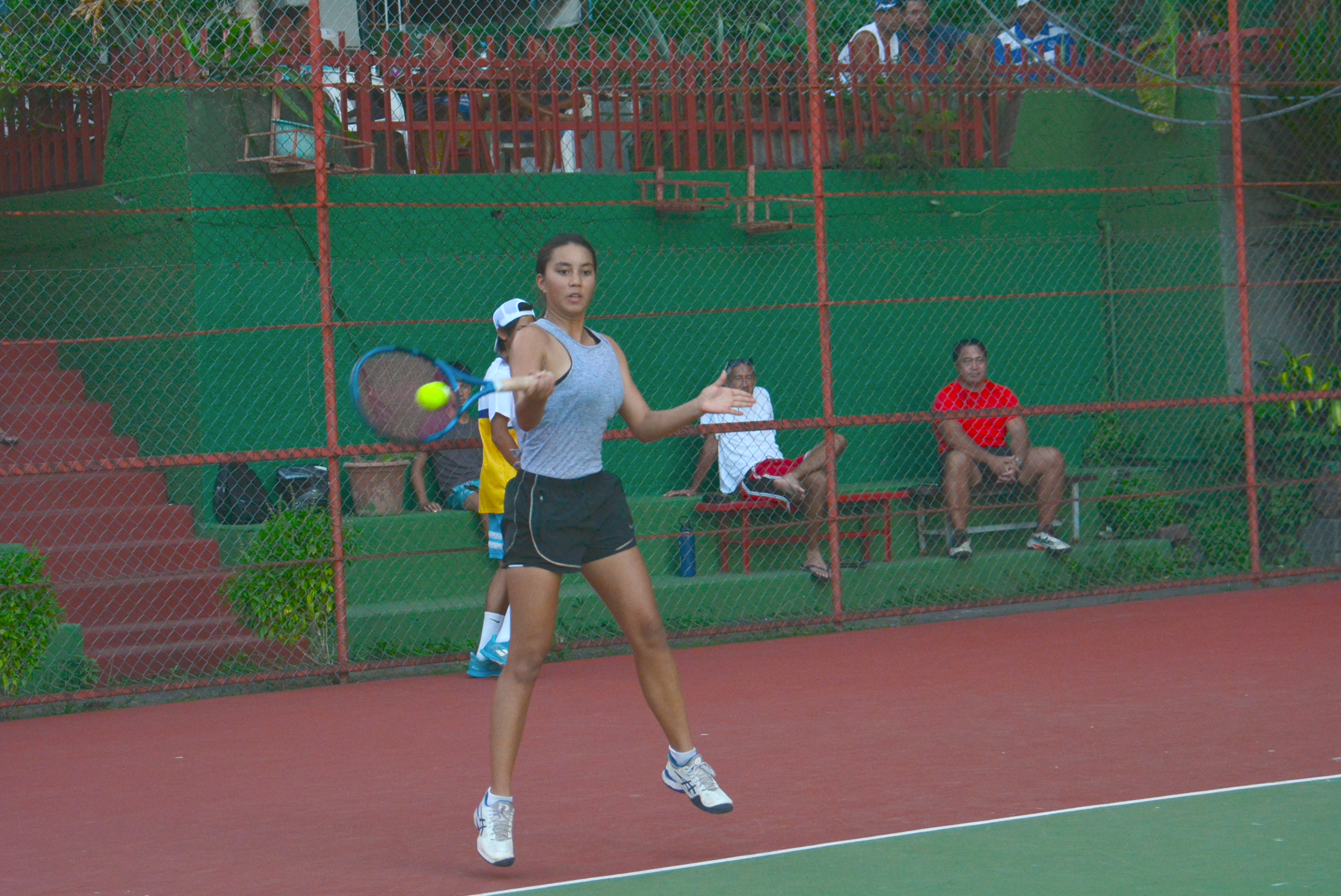 Mehetia Boosie a été la plus constante en finale samedi.