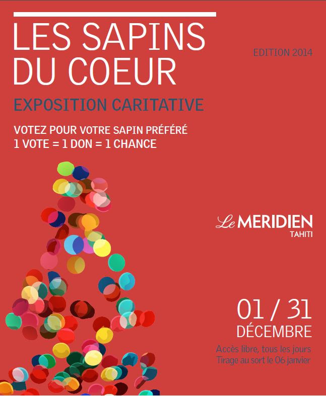 "Les sapins du cœur" : Mon beau sapin, roi du Taaone, que j'aime ta solidarité