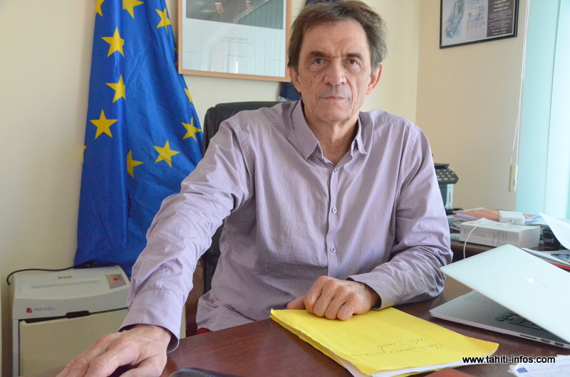 Pascal Charvet, vice-recteur de Polynésie française