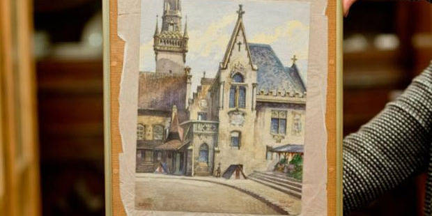 Une aquarelle signée Hitler vendue 130.000 euros aux enchères