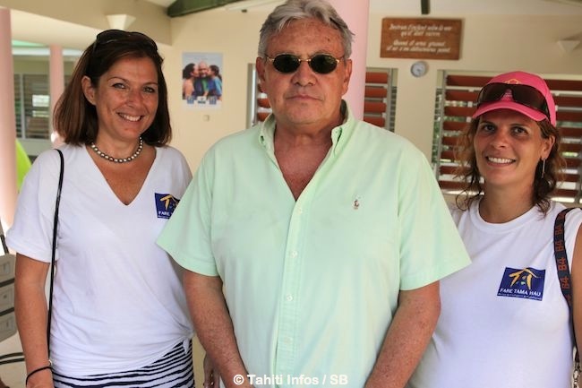 Véronique Saint-Blancat, Daniel Dumont et Nadège Peytavi