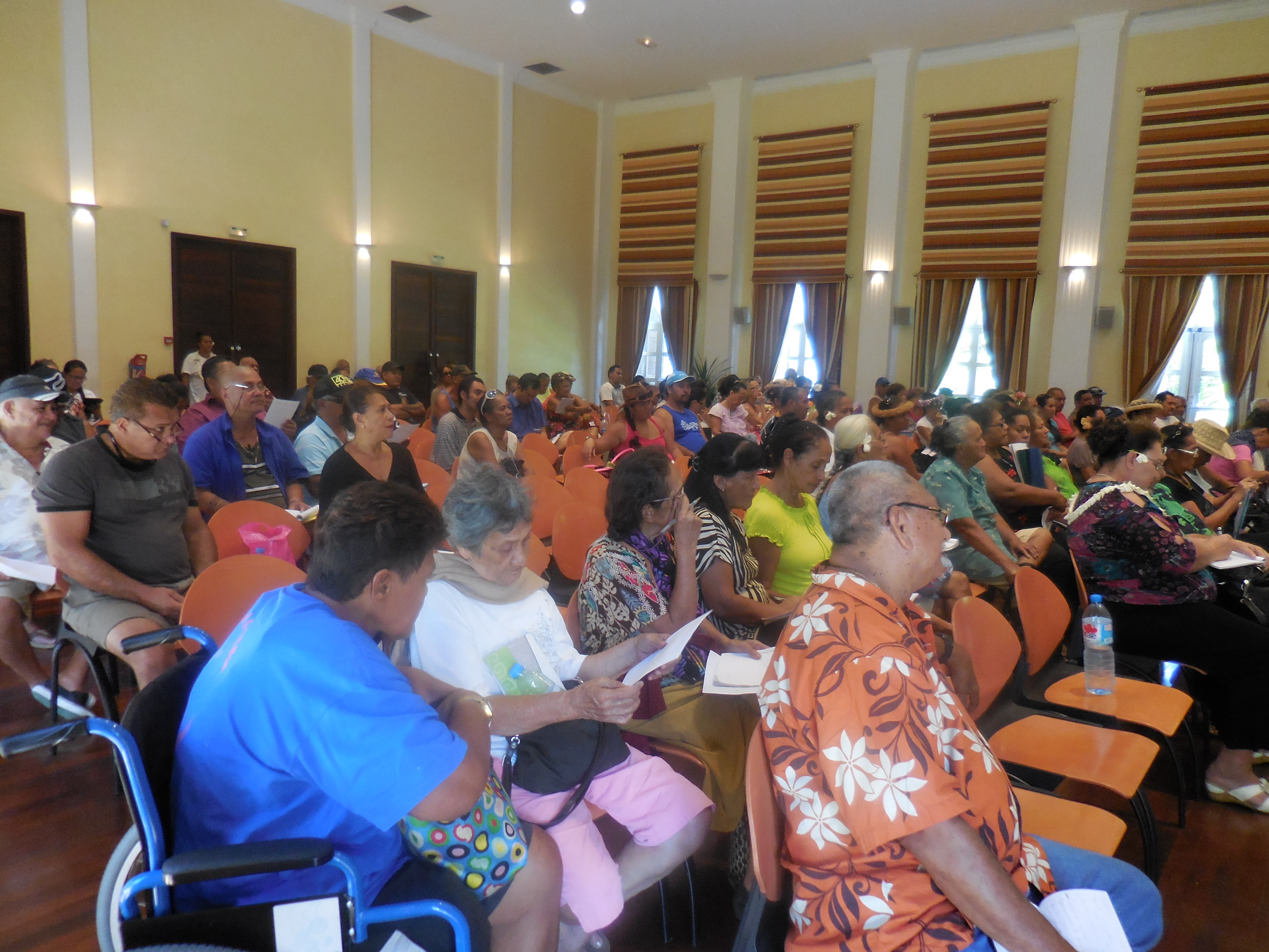 Près de 300 personnes ont participé ce samedi au 3e forum du patrimoine organisé par l’association Terres et générations retrouvées, à la mairie de Pirae.
