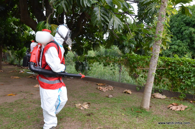 Zones de traitement contre les moustiques, du 26 au 28 novembre