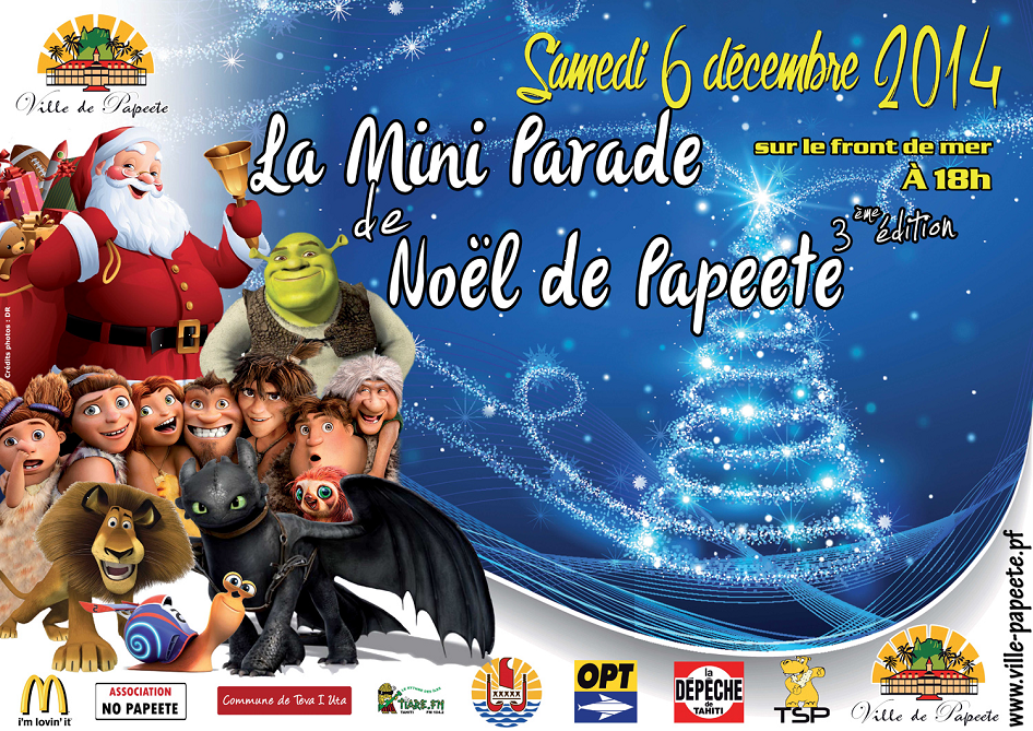 La Mini Parade de Noël égaiera Papeete ce samedi soir