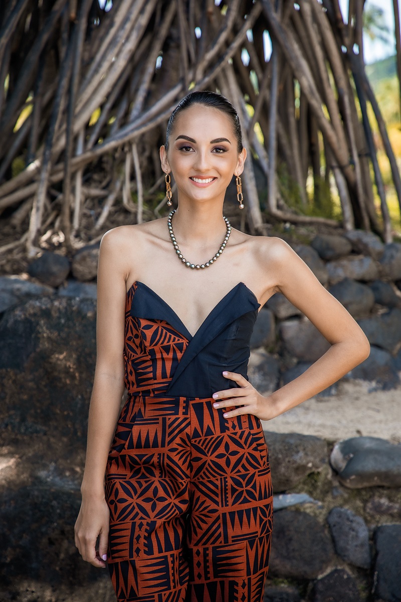 Le visage des 10 candidates à l'élection Miss Tahiti 2023