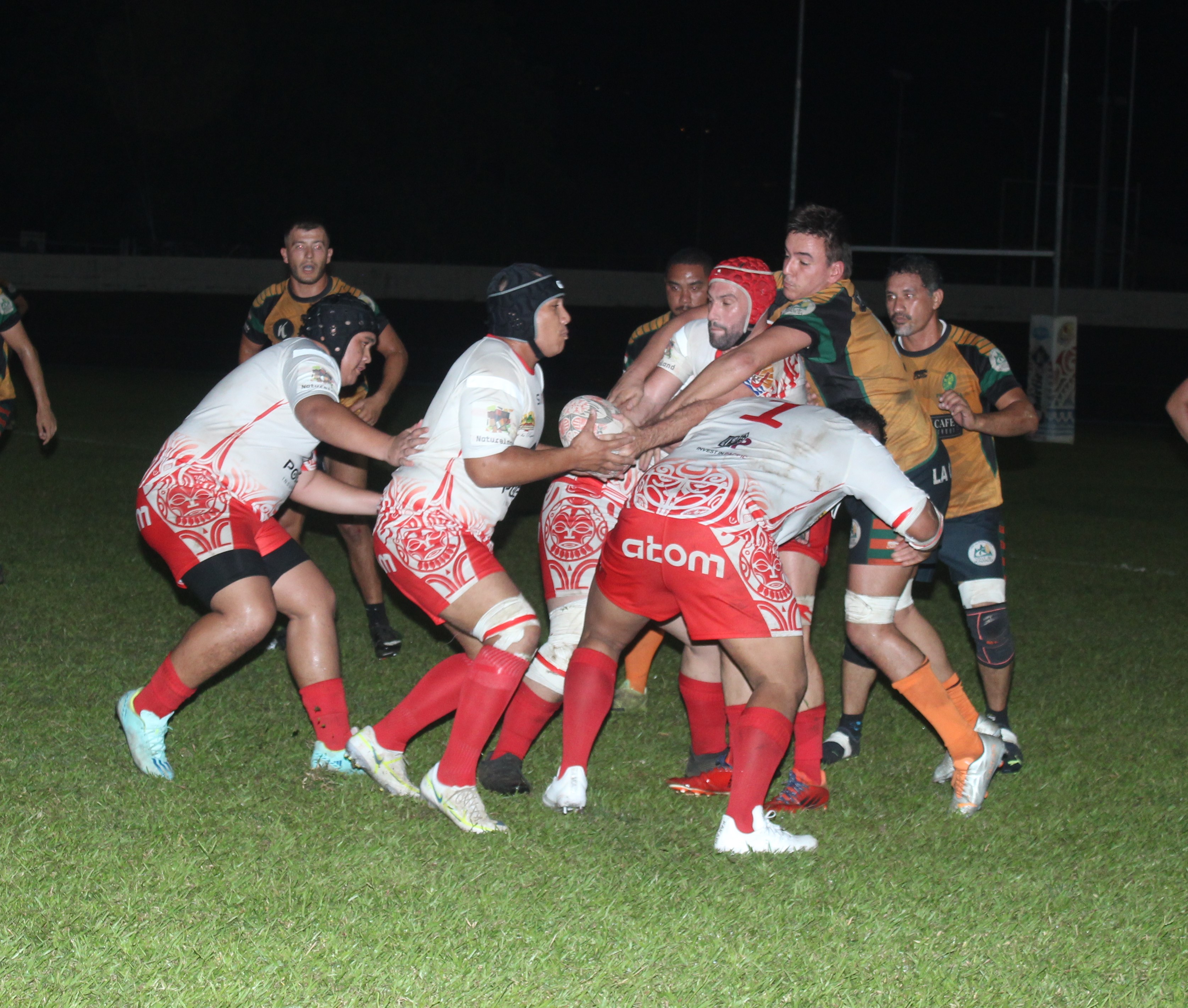 Les avants de Papeete ont produit un gros match et permis à leur équipe de s’imposer (20-10) face à Punaauia.