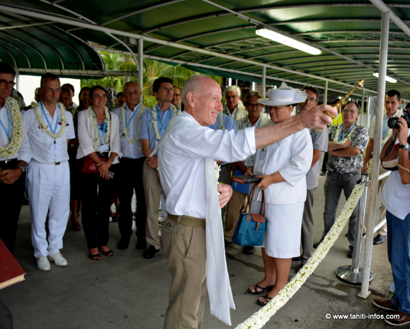 Le père François, de la paroisse Saint Joseph de Faa'a