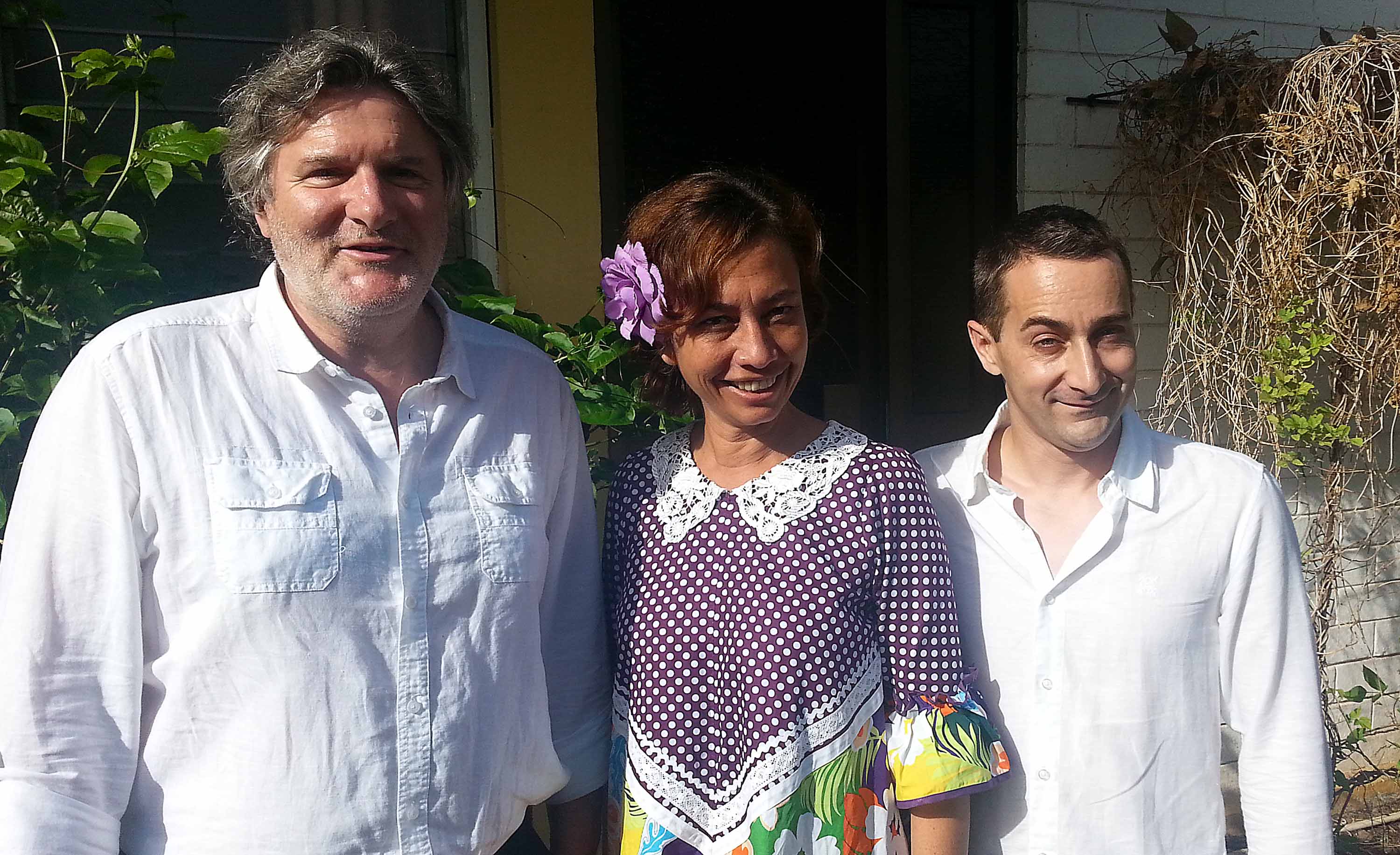 Nicole Sanquer-Fareata reçoit le délégué académique au numérique de Versailles