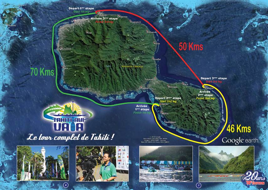 Tahiti Nui Va’a : Un nouveau site pour suivre la course de plus près