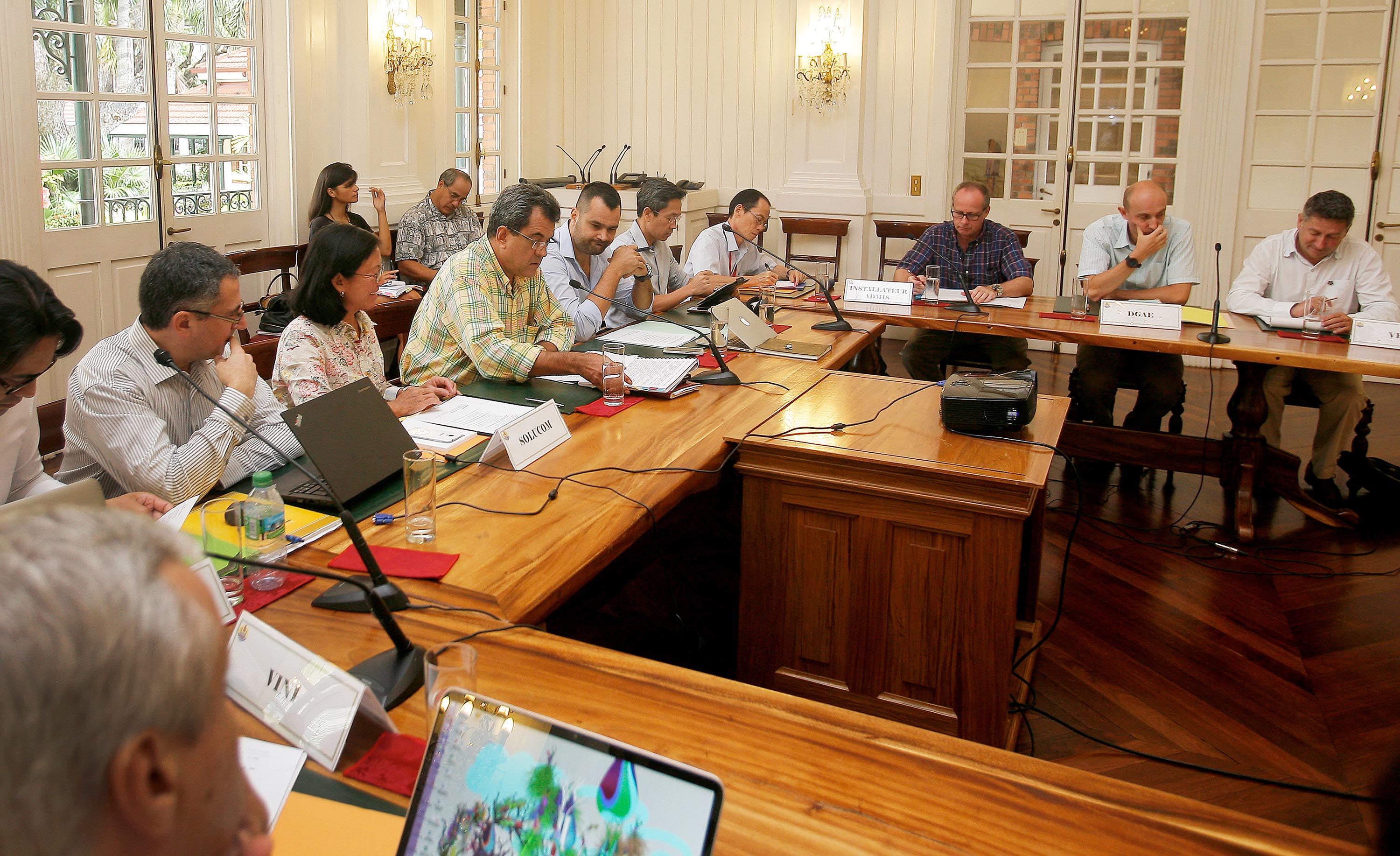 Réunion du comité consultatif des télécommunications