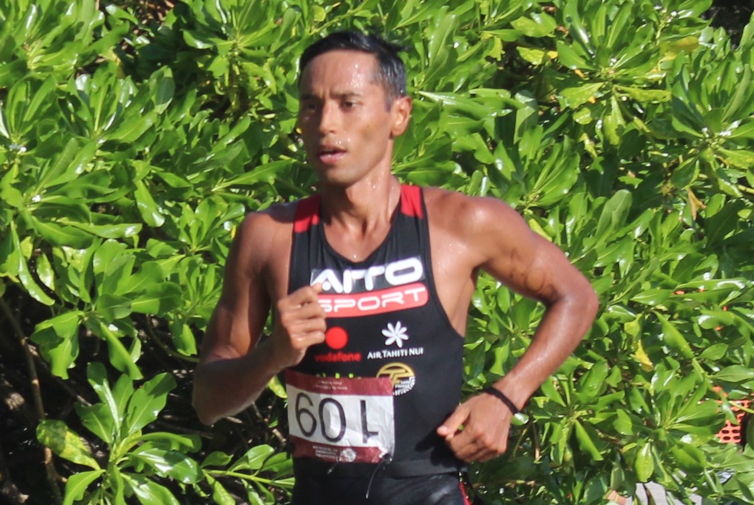 Cédric Wane n’a pas eu à forcer son talent samedi pour décrocher le titre de champion de Polynésie d’aquathlon.