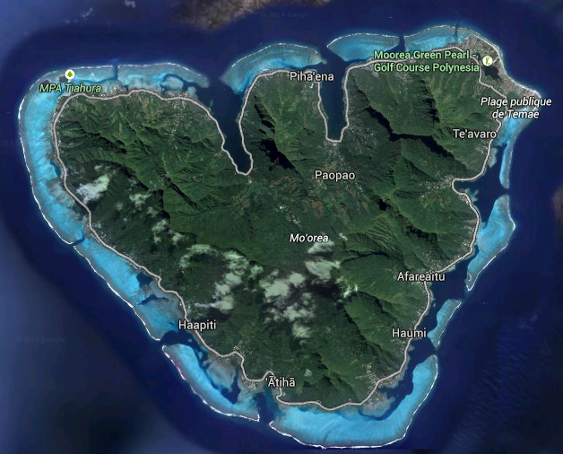 Un scooter percute une voiture à Moorea