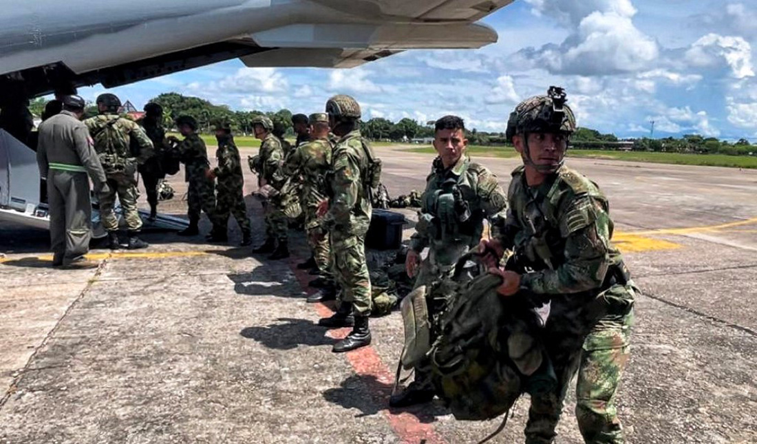 Handout / Colombian Army / AFP