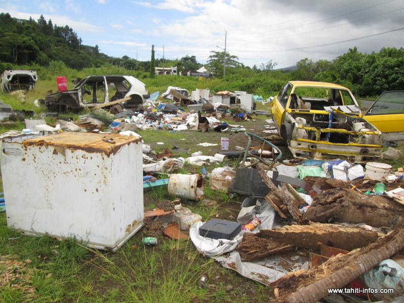La beauté de Phaéton gâchée par un dépotoir sauvage