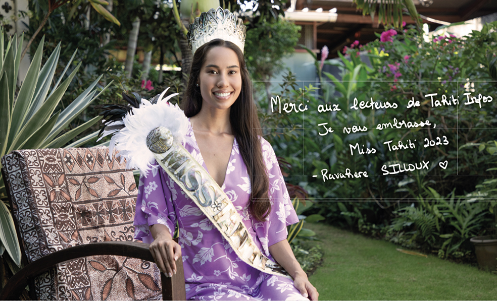 Ravahere Silloux a été élue Miss Tahiti 2023, vendredi, concrétisant ainsi en beauté un rêve de jeune fille.