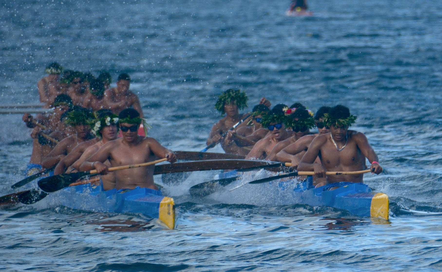 Les juniors d’EDT Va’a ont également été intouchables en V3, V6 et en tau’ati.