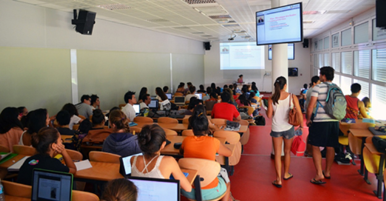 Un nouvel amphi "numérique" à l'Université