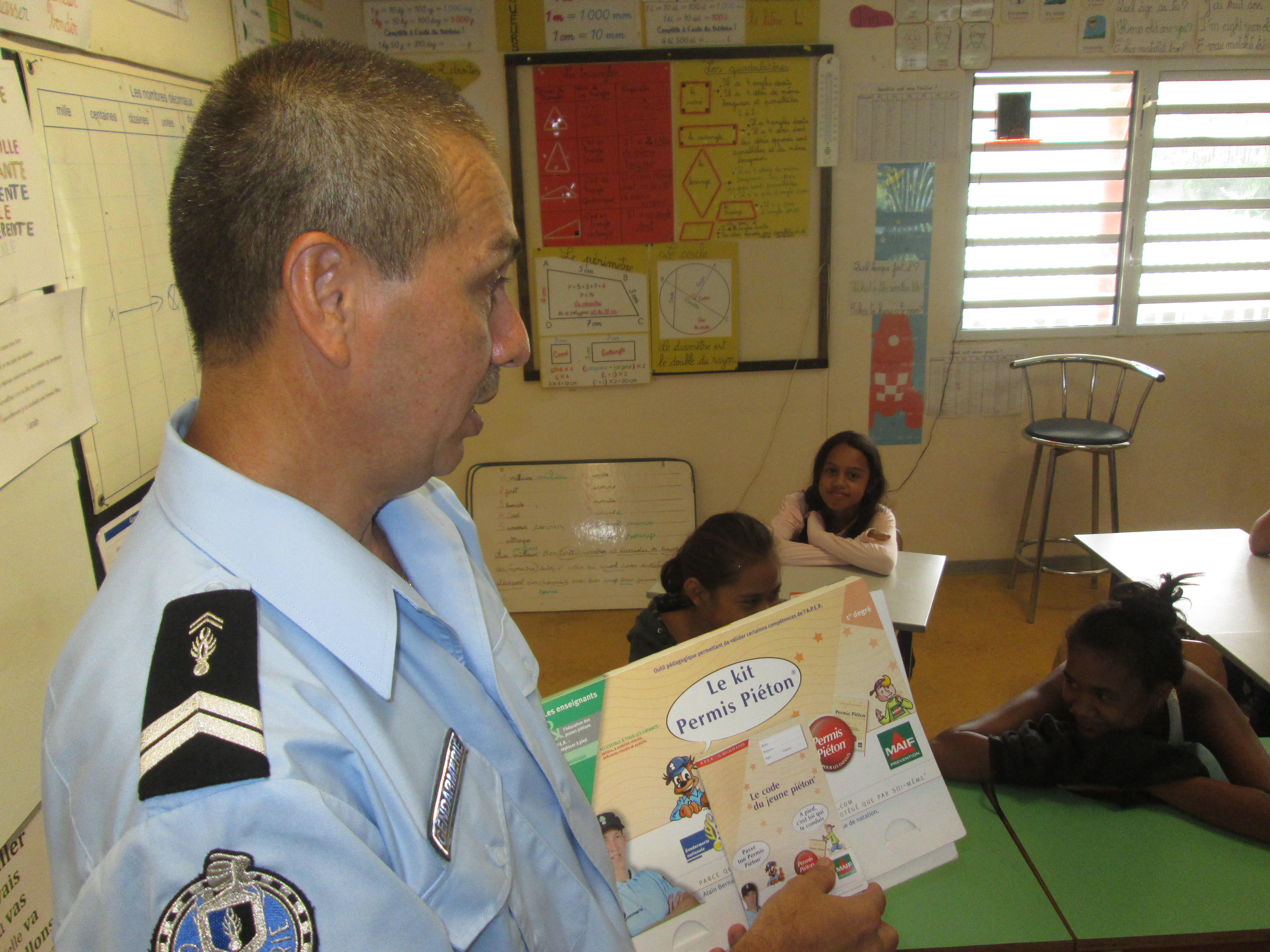 Sécurité routière : Les écoles de Taiarapu sensibilisées aux dangers de la route