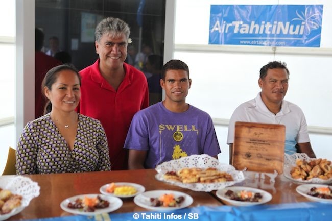 Kayak – Hiromana Florès, nouvel ambassadeur d’Air Tahiti Nui.