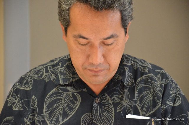 Marcel Tuihani a rendu publiques sa déclaration de patrimoine et sa fiche de paie, jeudi, en invitant le Président Fritch à suivre son exemple