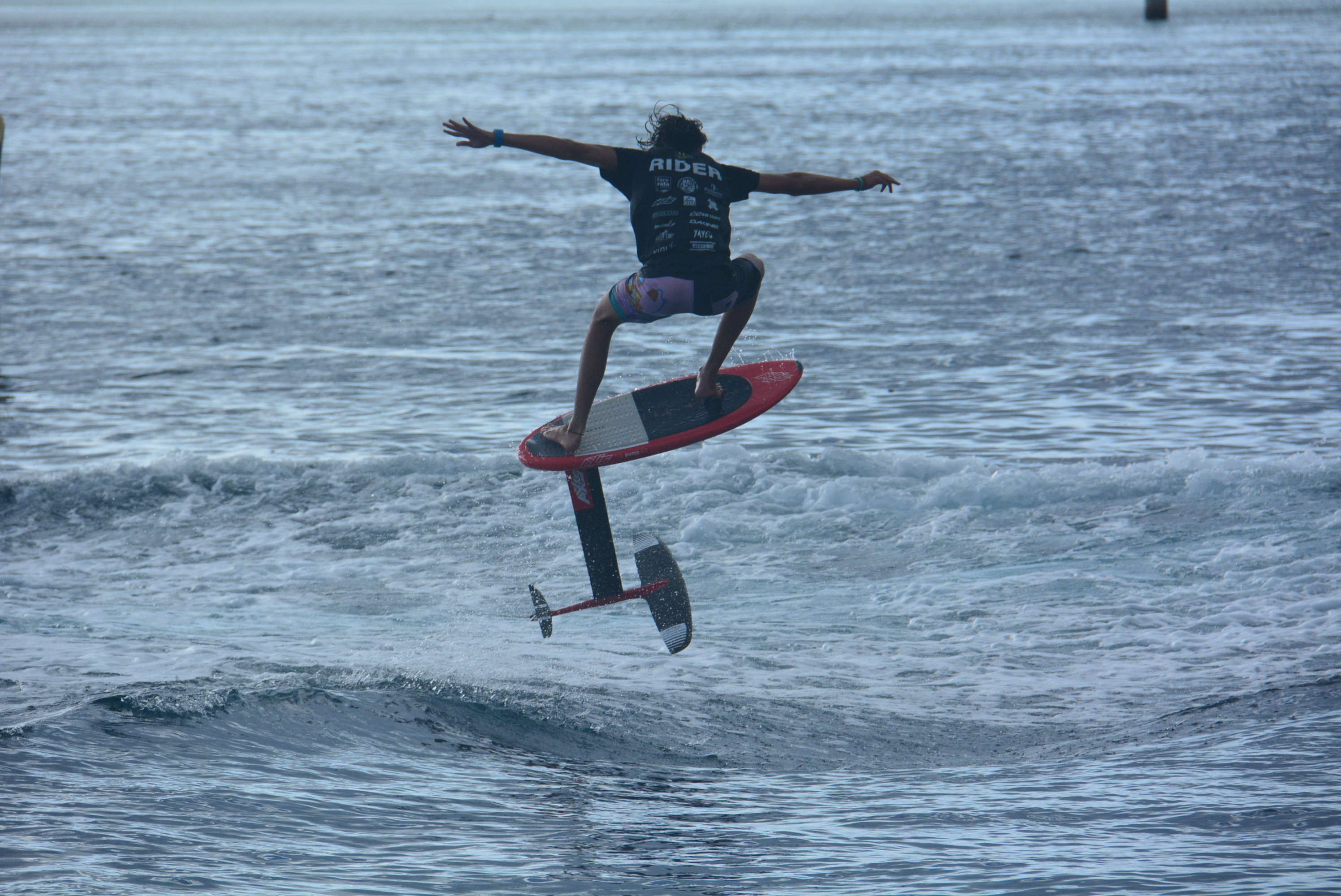 Axel Pham a réalisé une finale quasi sans faute et s'est permis de finir son ride avec un “air”.