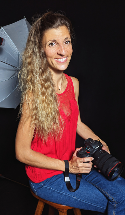Infirmière de formation, Justine a changé de vie. Elle est devenue photographe et coach en développement personnel.