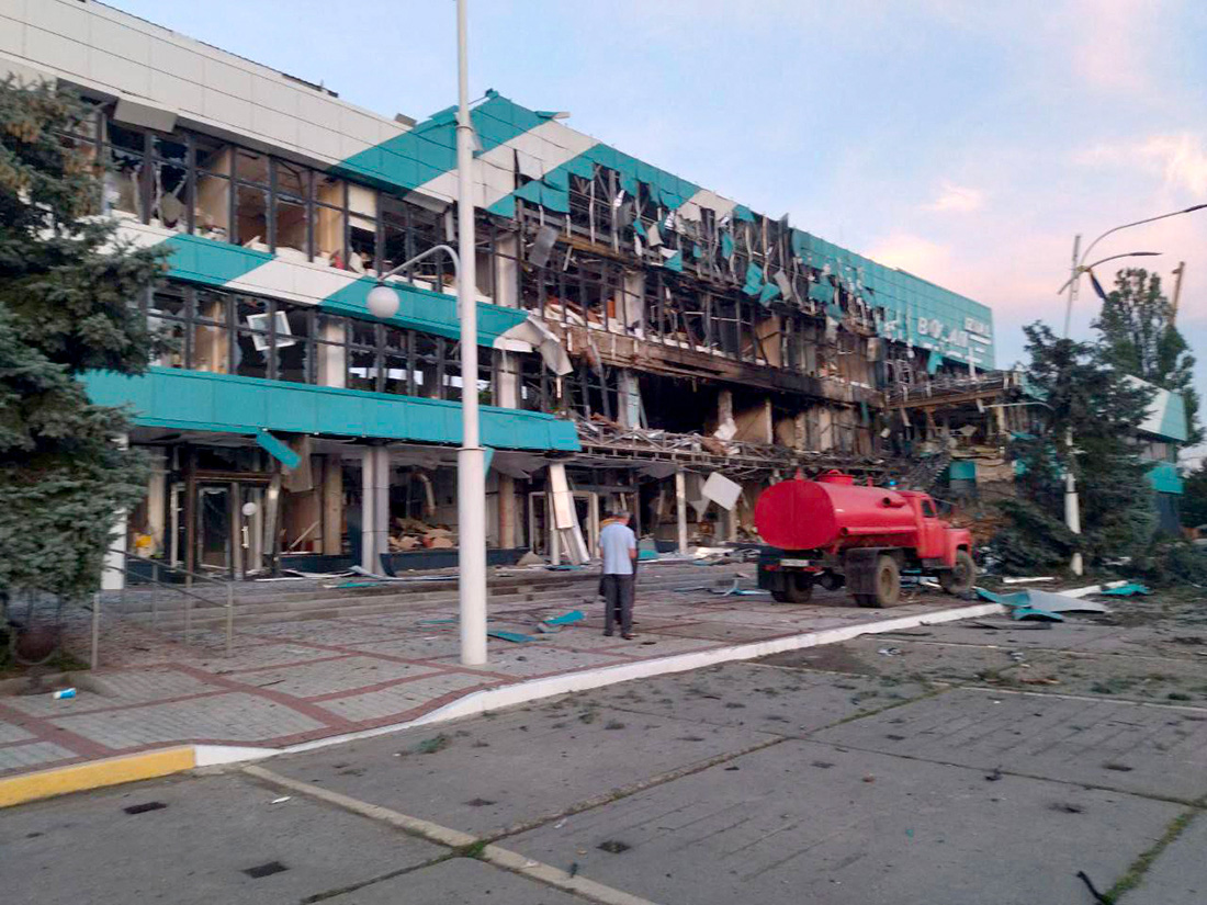 Handout / UKRAINIAN EMERGENCY SERVICE / AFP