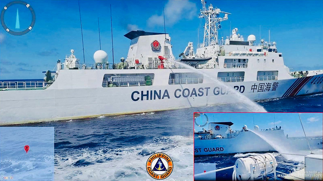 Crédit Handout / Philippine Coast Guard (PCG) / AFP