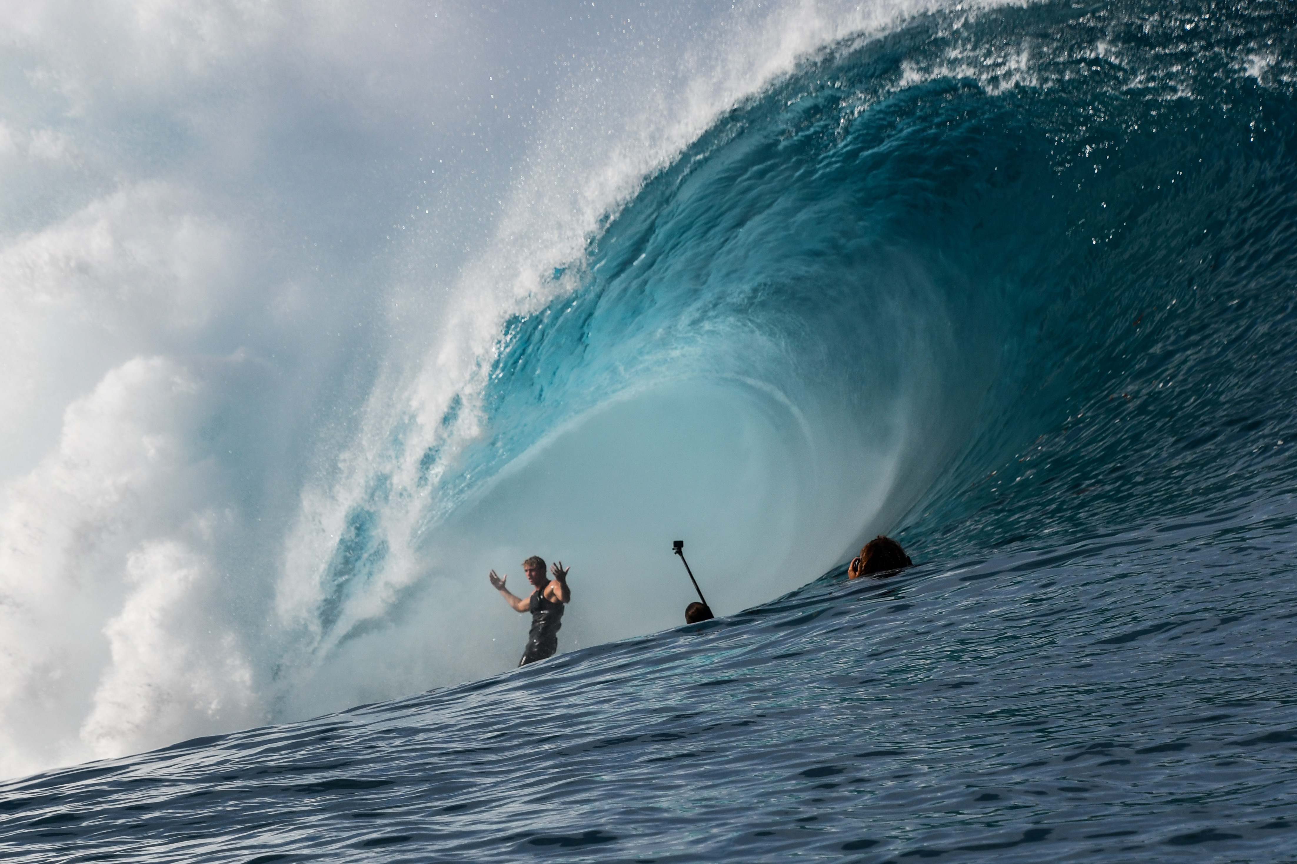 La vague de Teahupo'o, la vraie star de ces Jeux Olympiques de 2024.