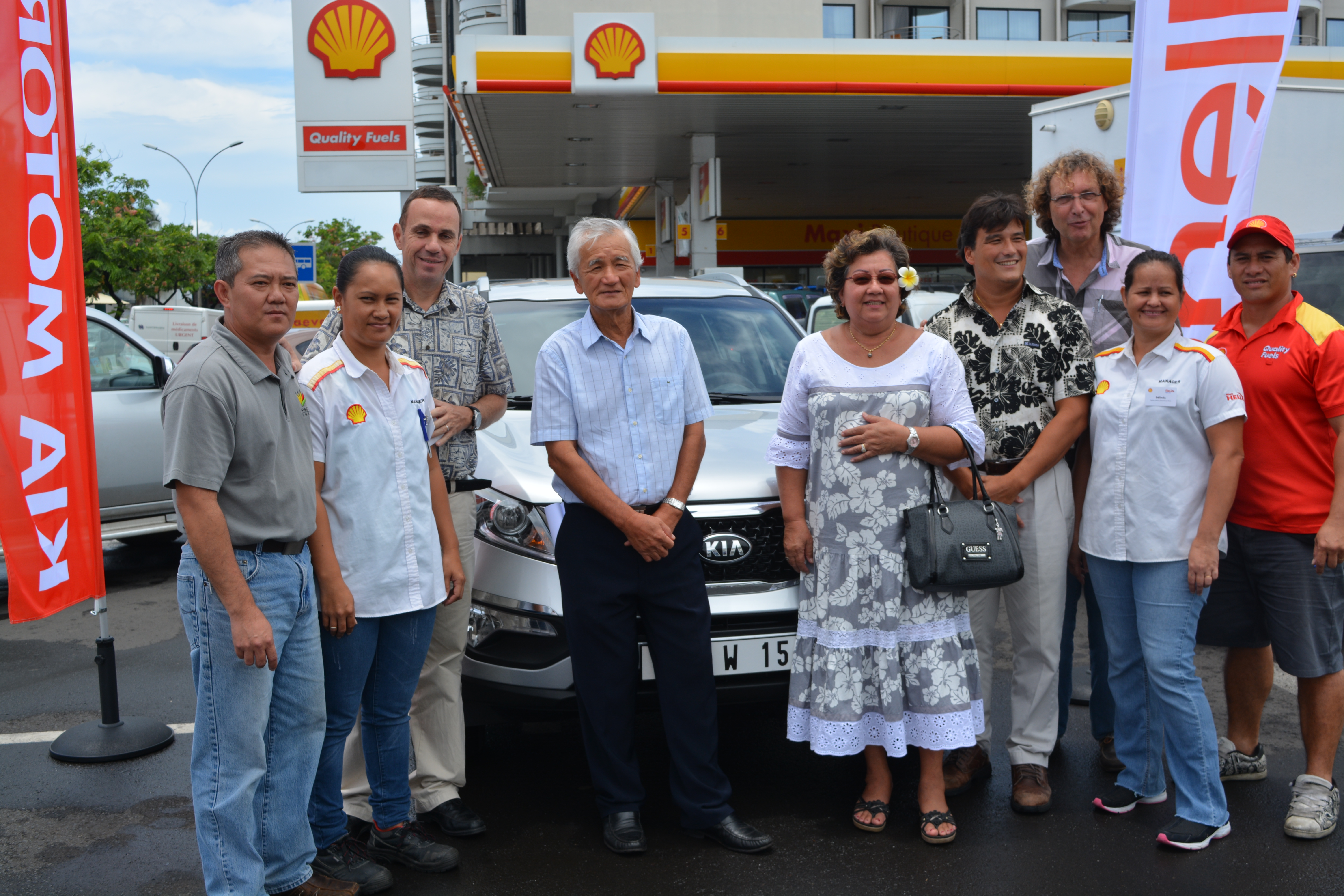 SHELL-PACIFIC : Béatrice gagne une voiture le jour de la Sainte Béatrice…un vendredi 13