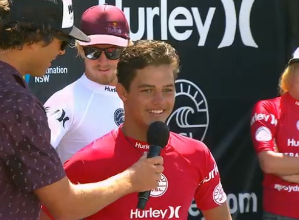 Surf – Hurley Australian Pro : Mateia Hiquily, 2ème, sera-t-il le nouveau Michel Bourez ?