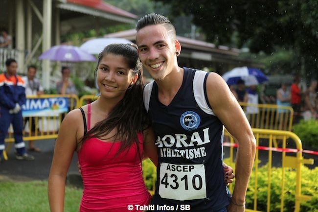 Course à pied – Saint Valentin : Et de quatre pour Winsy Tama, accompagné d’Elodie Menou.
