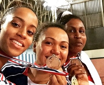 Anne Caroline vient d'obtenir 2 médailles de bronze d'affilée