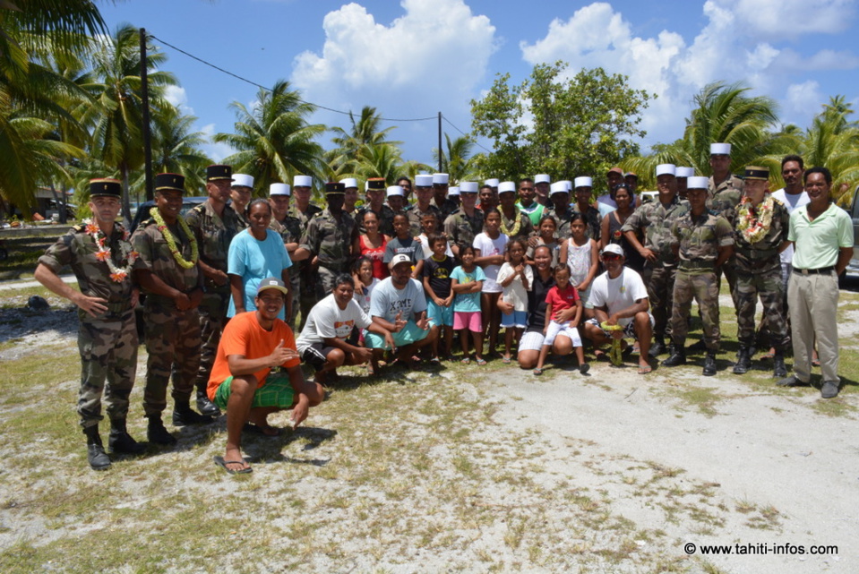 Le RIMAP-P en renfort de la population de Fangatau